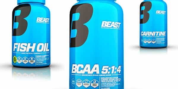 Three more Beast basics detailed Fish Oil, Carnitine and BCAA 5:1:4