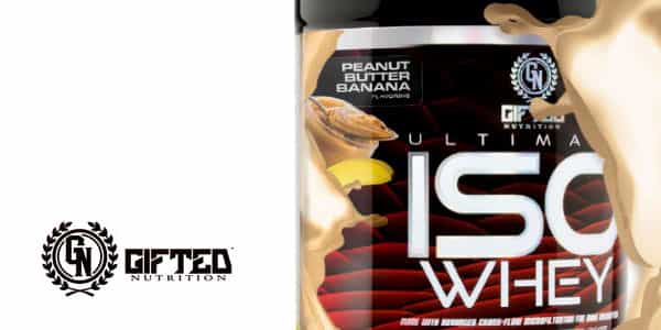 Peanut butter banana confirmed for Gifted Nutrition's Ultimate ISO Whey