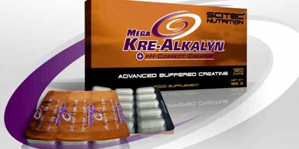50% more Scitec Mega Kre-Alkalyn more convenient and more logical