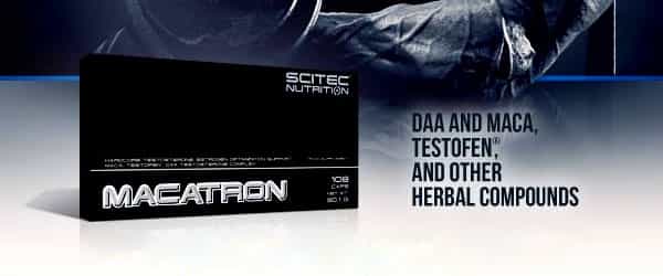 More than just DAA, maca and Testofen in Scitec Nutrition's new Macatron More than just DAA, maca and Testofen in Scitec Nutrition's new Macatron