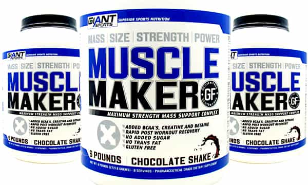 Giant's mass protein Muscle Maker launches in the US through Supplement Central