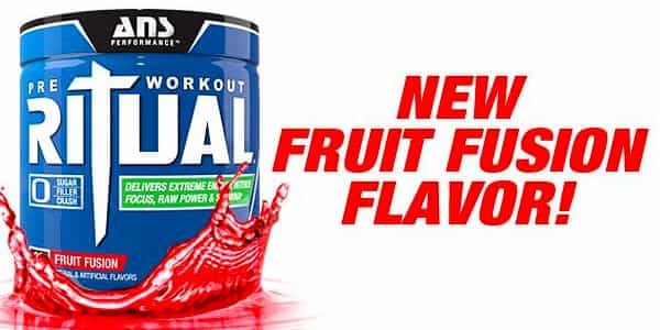 Fruit fusion Ritual launched direct by ANS in it's one 30 serving size Fruit fusion Ritual launched direct by ANS in it's one 30 serving size