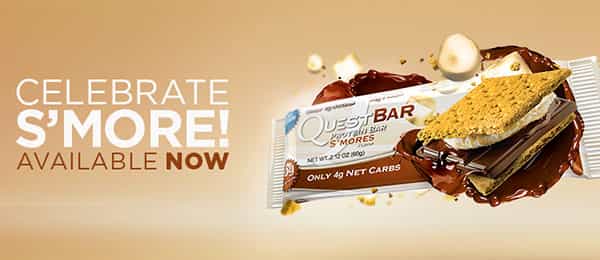 S'mores Quest Bar launched as promised at the usual box & bar price
