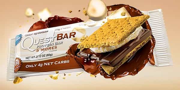 S'mores Quest Bar unveiled just two days after Quest's first teaser S'mores Quest Bar unveiled just two days after Quest's first teaser