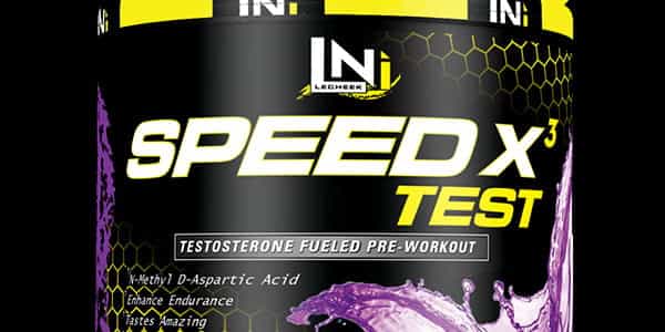 Lecheek Nutrition unveil their testosterone infused pre-workout Speed X3 Test Lecheek Nutrition unveil their testosterone infused pre-workout Speed X3 Test