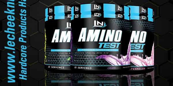 Lecheek Nutrition unveil a second supplement for Friday with Amino Test Lecheek Nutrition unveil a second supplement for Friday with Amino Test