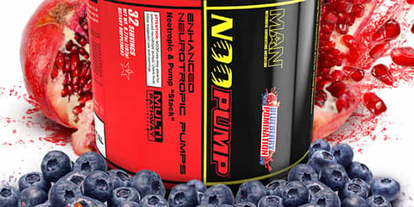 Blueberry pomination one of MAN's two upcoming NOO Pump flavors