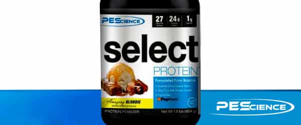 Another unique effort from PES sees blondie join Select Protein menu