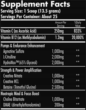 Just 3 original ingredients kept on for the iForce sequel Hemavol Max Just 3 original ingredients kept on for the iForce sequel Hemavol Max