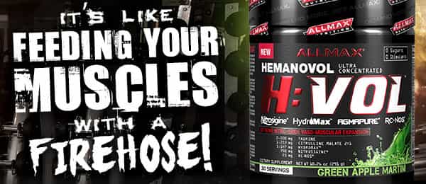 Less than half a year old AllMax H:Vol getting a third flavor Less than half a year old AllMax H:Vol getting a third flavor