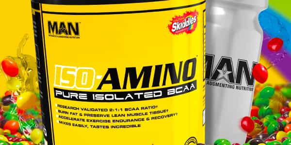Freebies with MAN's new skiddles ISO-Amino or free sour batch with your choice of Game Day