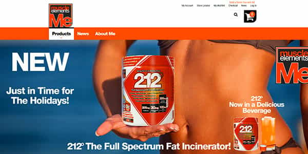 Top 5 brand of the year Muscle Elements modernize their website