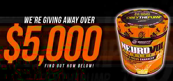 More than $5,000 in prizes to be won in Muscle Sport's #ObeyThePump athlete search More than $5,000 in prizes to be won in Muscle Sport's #ObeyThePump athlete search