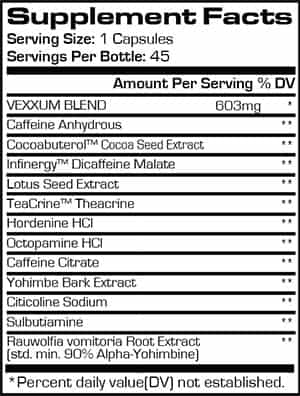 Long lasting TeaCrine 1 of 12 ingredients in ProSupps﻿ fat burner Vexxum http://stk3d.li/1APbPuJ