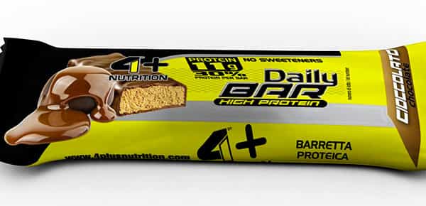 Daily Bar 4+ Nutrition's first real release in 2015 and first edible effort in quite some time