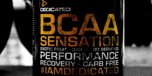 Rebranded BCAA Sensation shows off Dedicated Nutrition's new look