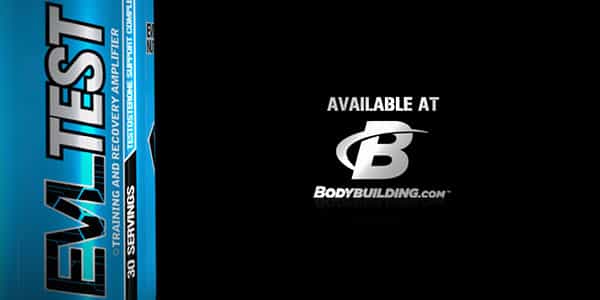 EVL Test goes on sale at its one and only retailer Bodybuilding.com