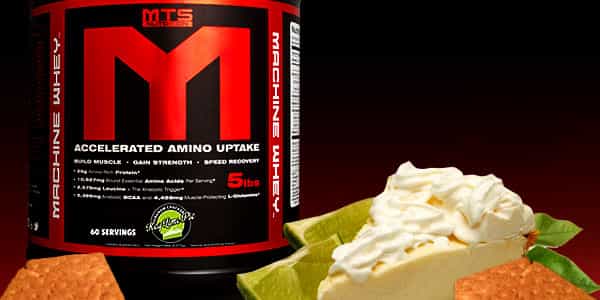 Key lime pie MTS Machine Whey made even more realistic with graham cracker bits