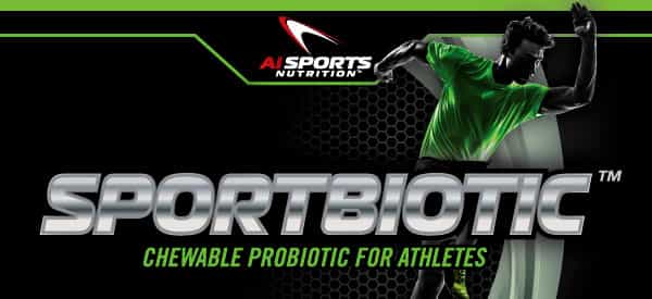 AI Sports go from probiotic powder to chewable with their coming soon Sportbiotic