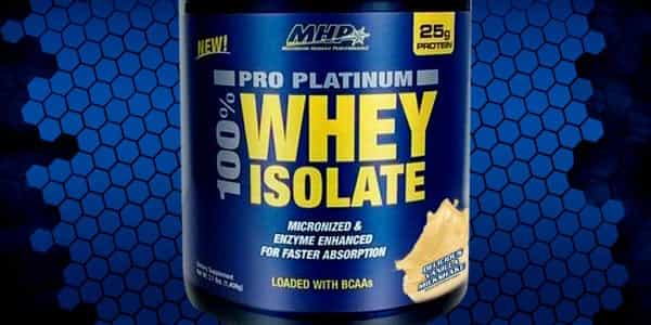 Pro Platinum 100% Whey Isolate keeps the momentum going for MHP