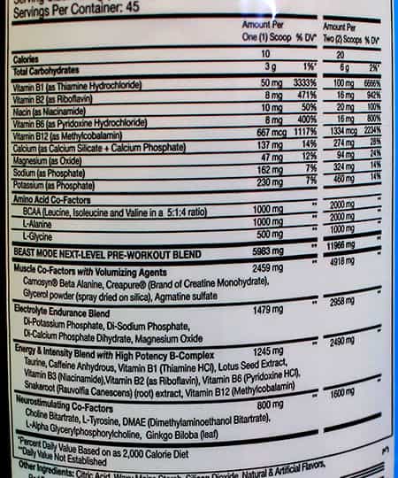 Stack3d @ the '15 Arnold, a whole lot changes made to Beast's pre-workout Beast Mode Stack3d @ the '15 Arnold, a whole lot changes made to Beast's pre-workout Beast Mode
