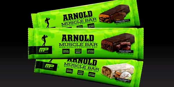 Muscle Pharm go slightly bigger for their Arnold Schwarzenegger Series Muscle Bar Muscle Pharm go slightly bigger for their Arnold Schwarzenegger Series Muscle Bar