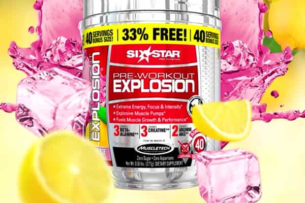 pink lemonade pre-workout explosion