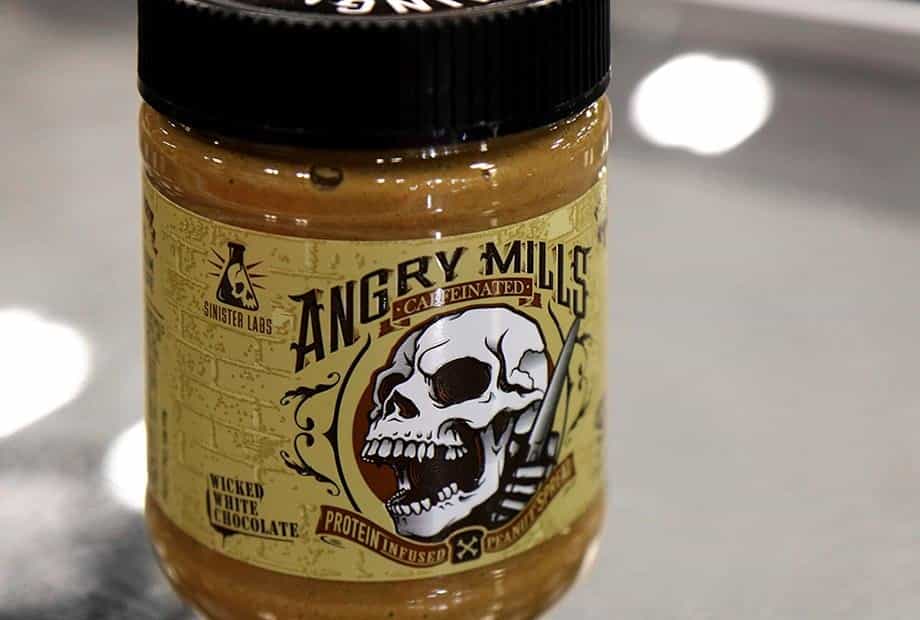 Sinister Labs stands out with its high protein Angry Mills nut butters