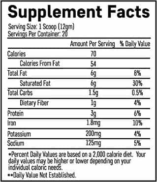 Keto Cocoa from Giant Sports a ketogenic hot chocolate - Stack3d