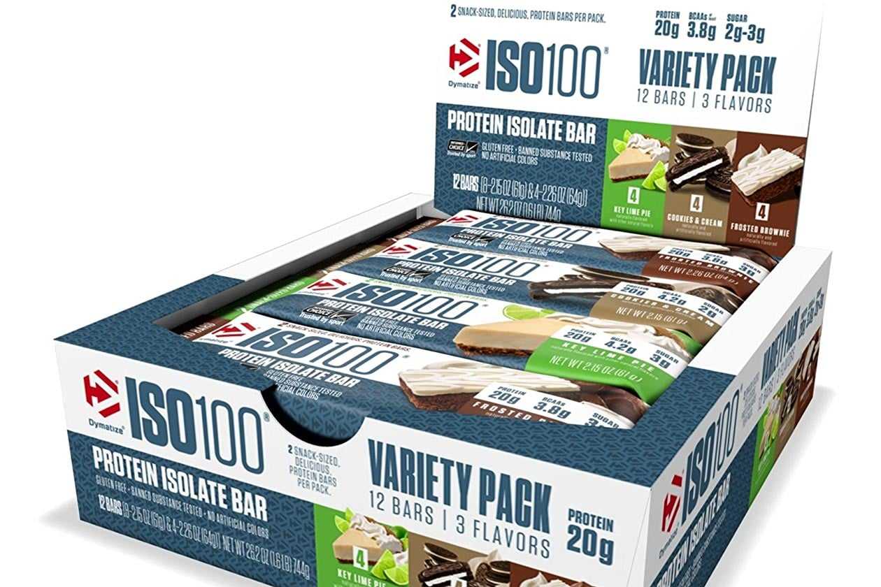 ISO100 Protein Bar a lot like Dymatize's original ISO100 but a bar