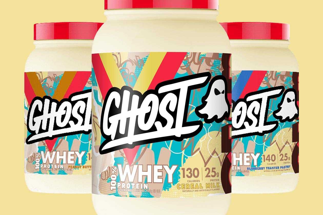 Fruity Cereal Milk is the next new flavor for Ghost Whey Stack3d