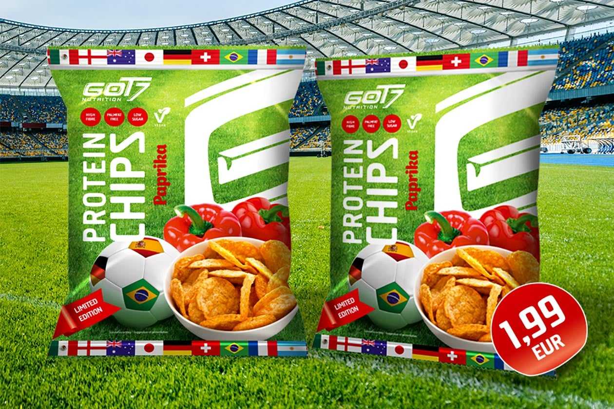 Got7 puts together a limited football edition of its Protein Chips