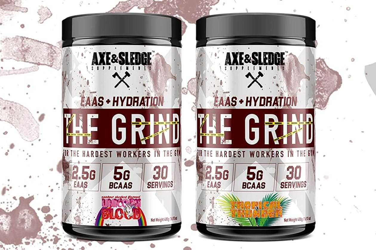 Axe and Sledge goes with a blend of EAAs for its amino supplement Stack3d