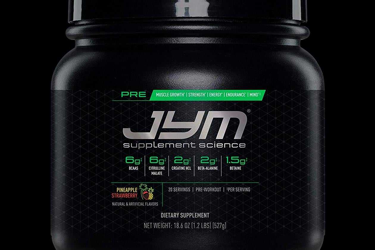 Pre Jym's smaller 20 serving tub gets a new Strawberry Pineapple flavor