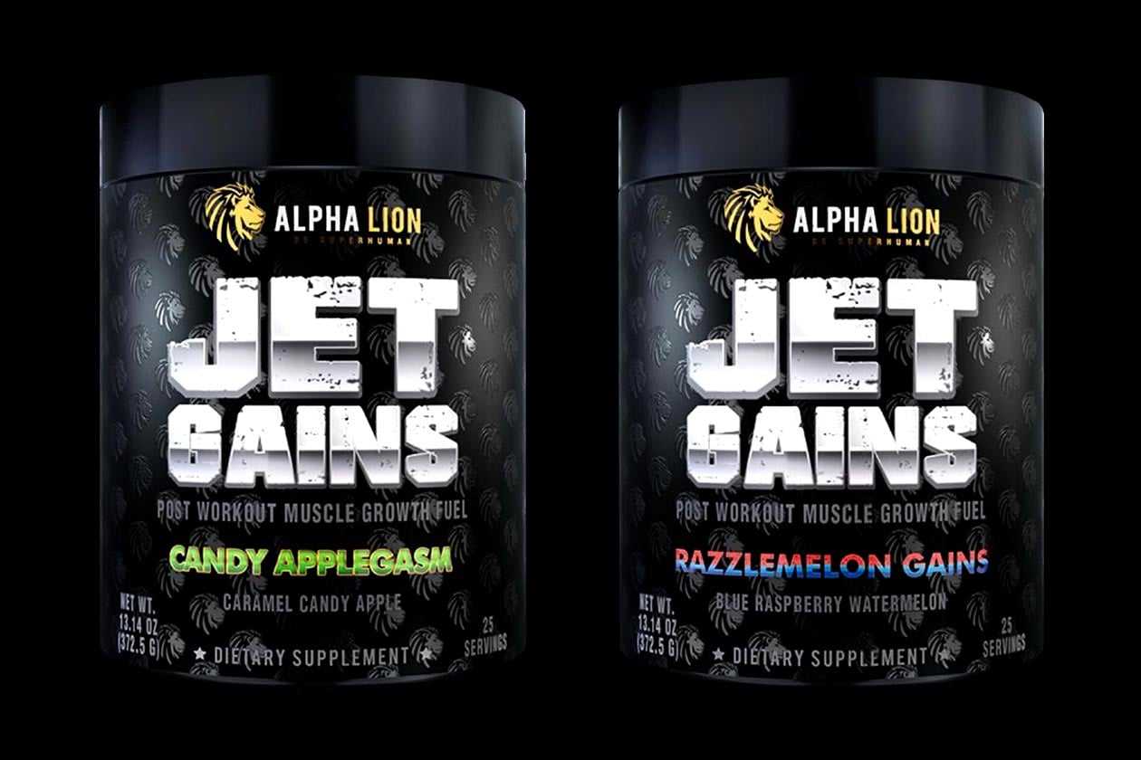 Alpha Lion introduces its postworkout trifecta Jet Gains Stack3d