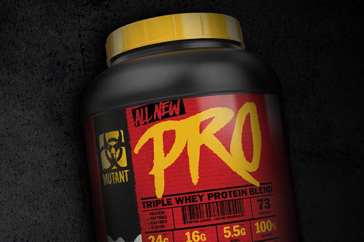 Mutant unveils its blend style whey protein powder Mutant Pro - Stack3d