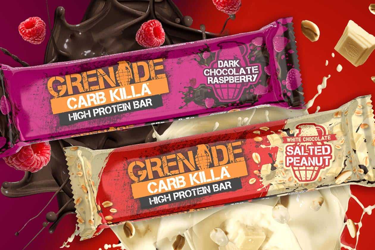 Dark Chocolate Raspberry and White Chocolate Salted Peanut Carb Killa