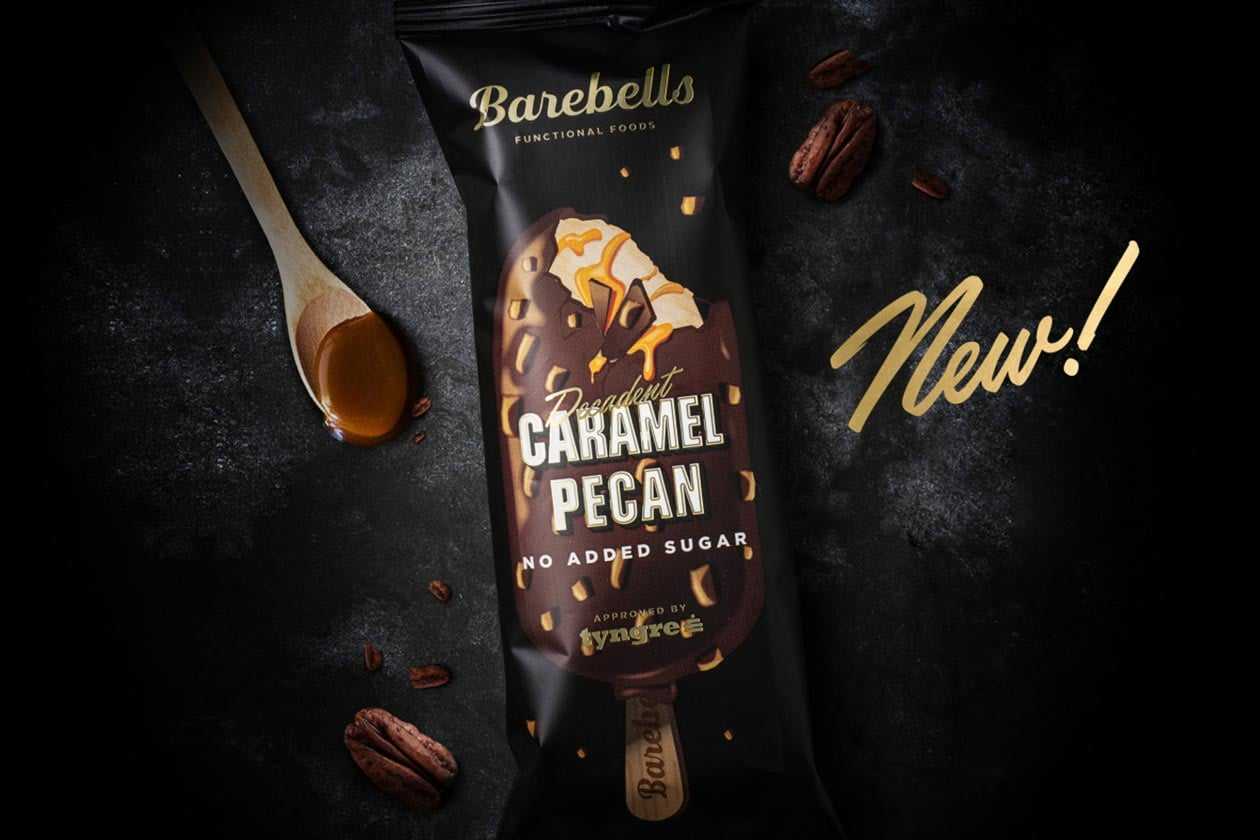 Caramel Pecan Barebells Ice Cream Stick and Hazelnut & Nougat Bar
