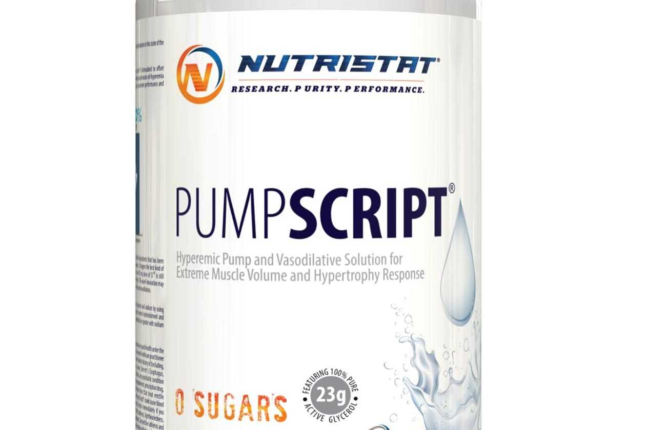 nutristat pumpscript