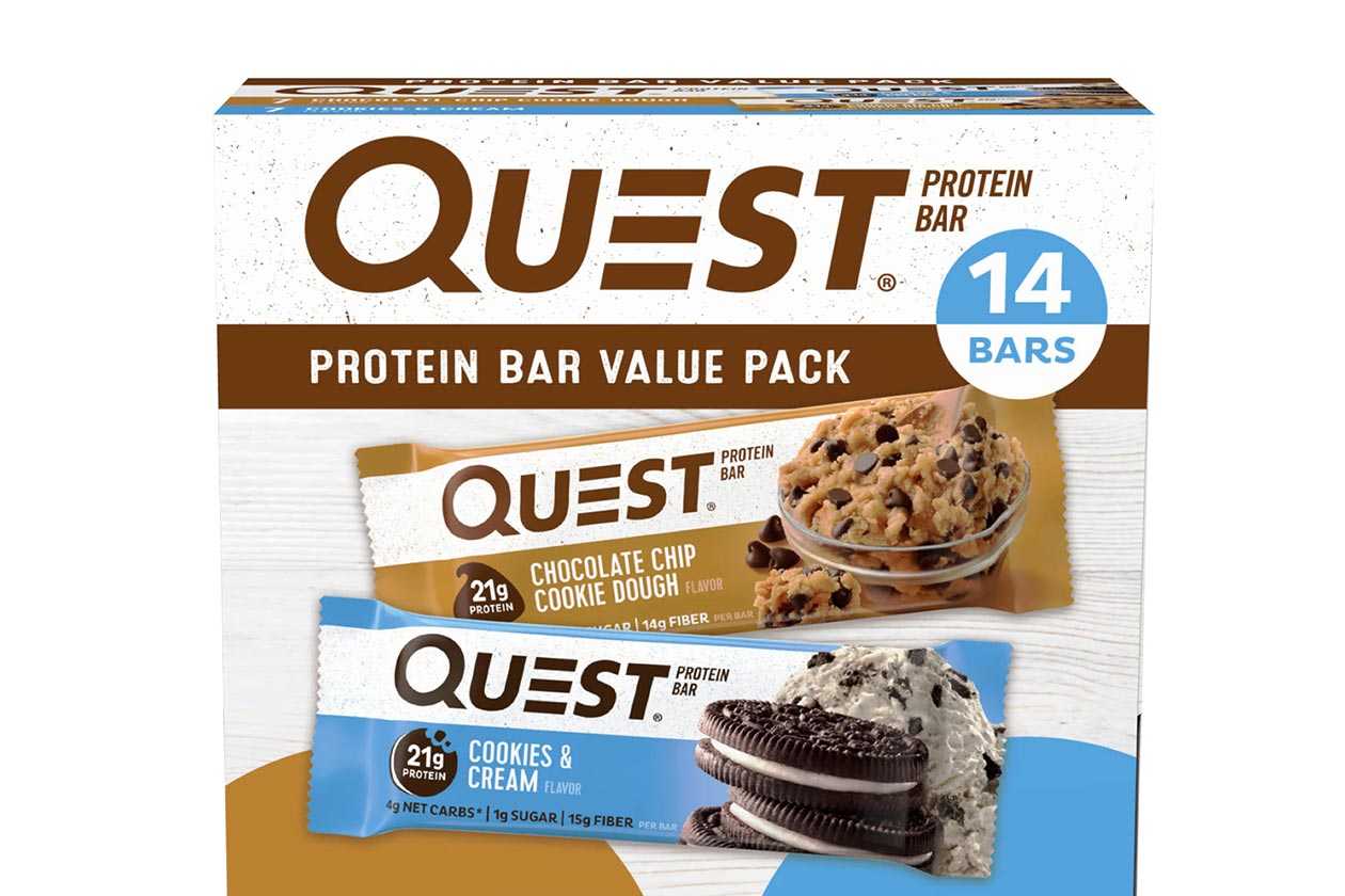 Quest expands into BJ's Wholesale with a two flavor box of 14 bars