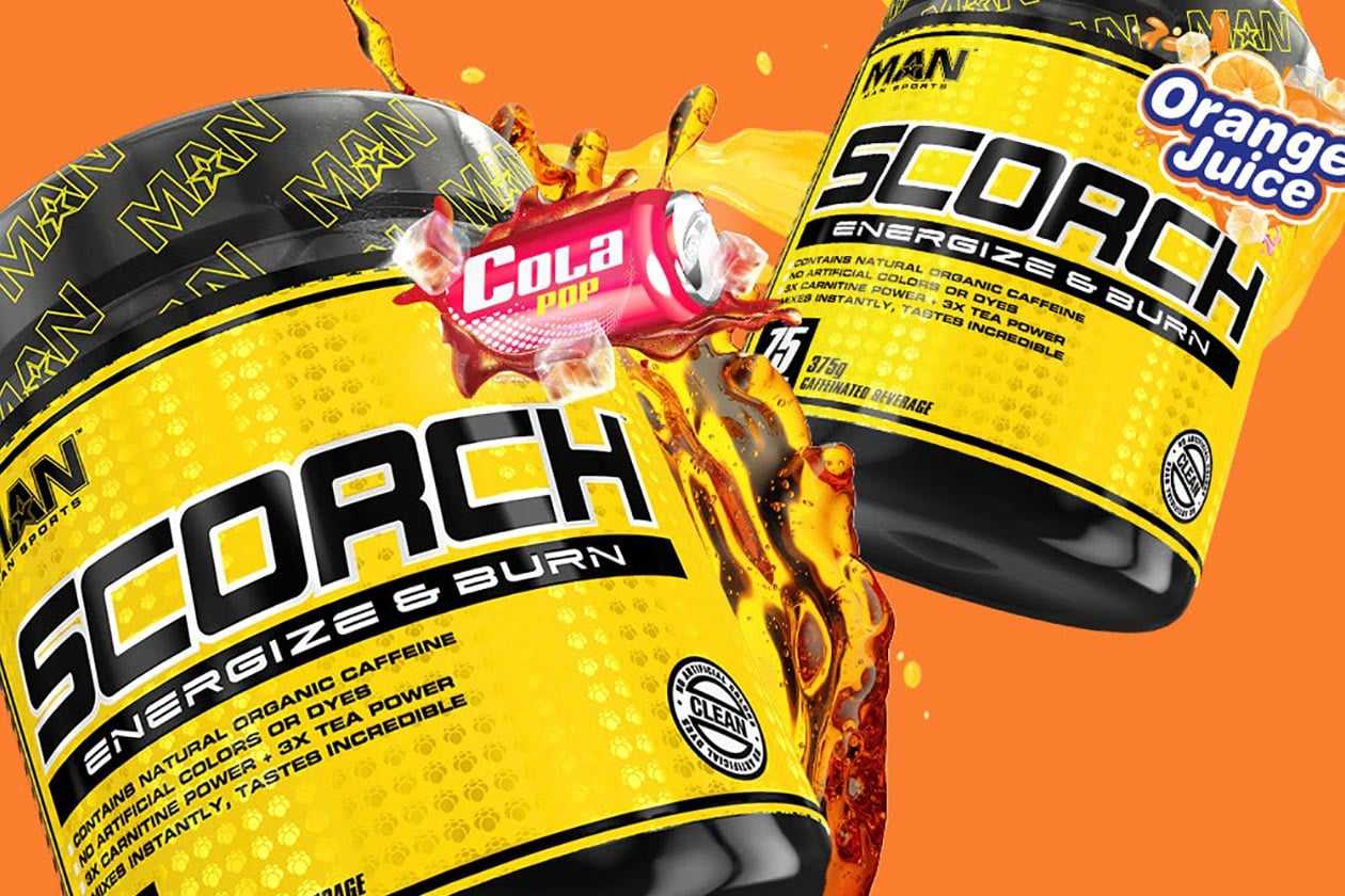 MAN Sports adds Orange Juice and Cola Pop to its Scorch menu Stack3d