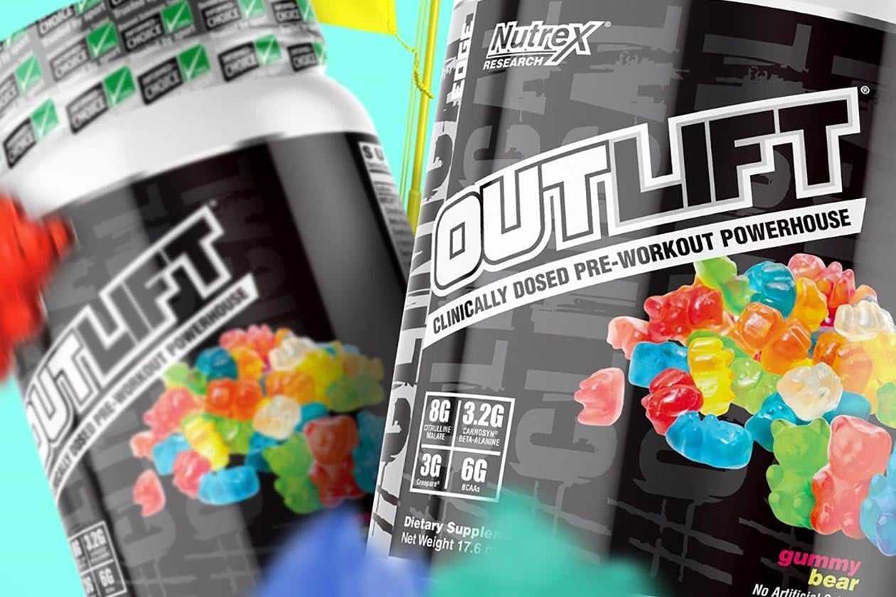 Nutrex's original preworkout Outlift is getting a Gummy Bear flavor