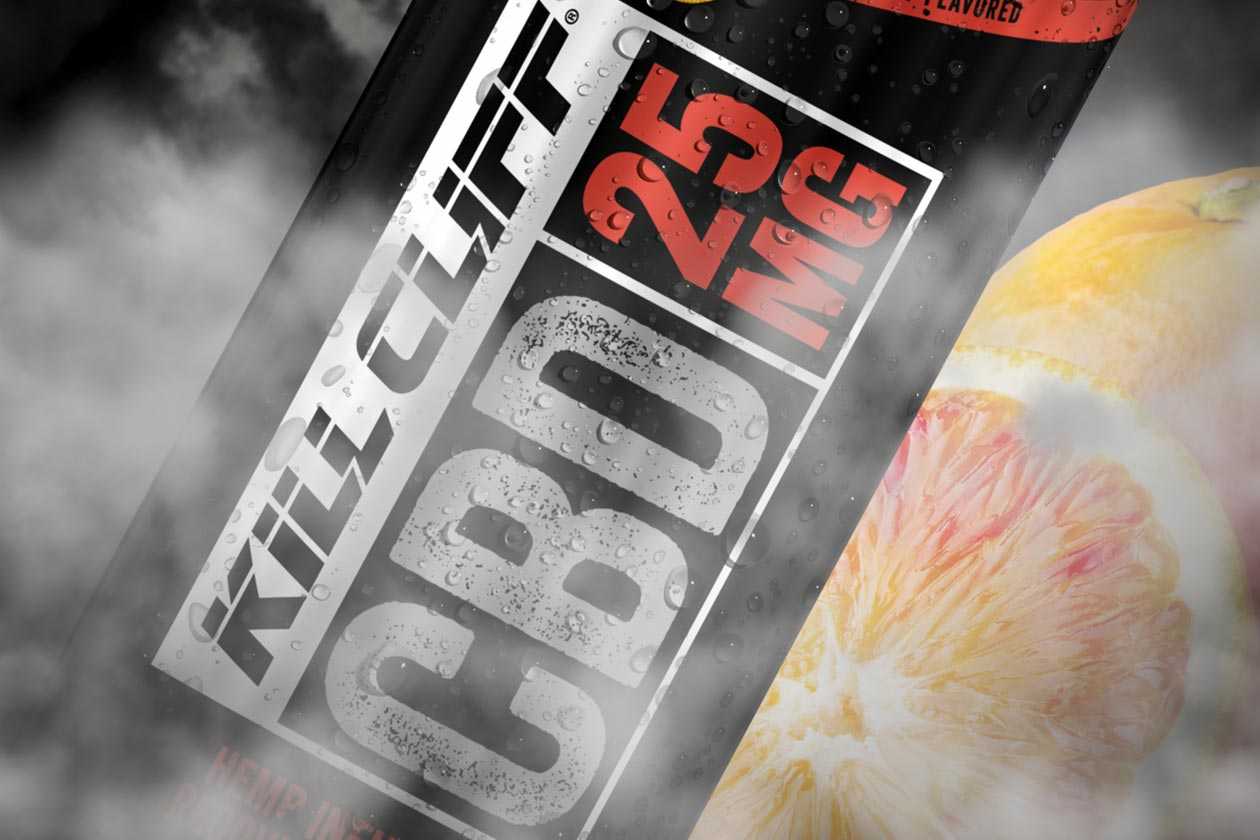 Kill Cliff CBD Recovery Drink featuring 25mg of CBD and electrolytes