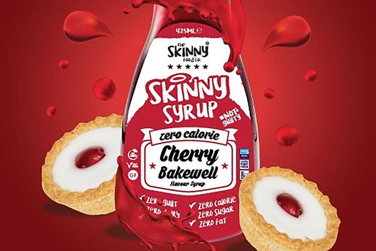 Cherry Bakewell joins the Skinny Food Co's zerocalorie Skinny Syrup
