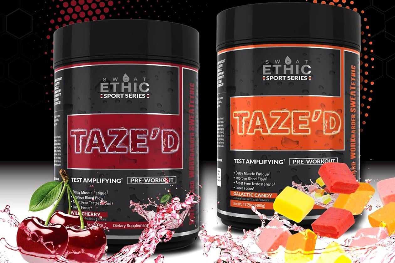 Sweat Ethic Giveaway Three tubs of the new Taze'd preworkout to be