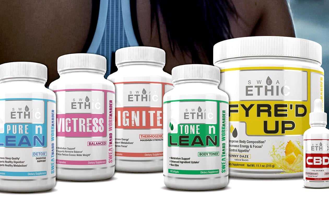 Introducing Sweat Ethic and its fast growing lineup of supplements