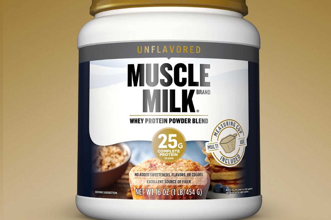 unflavored muscle milk