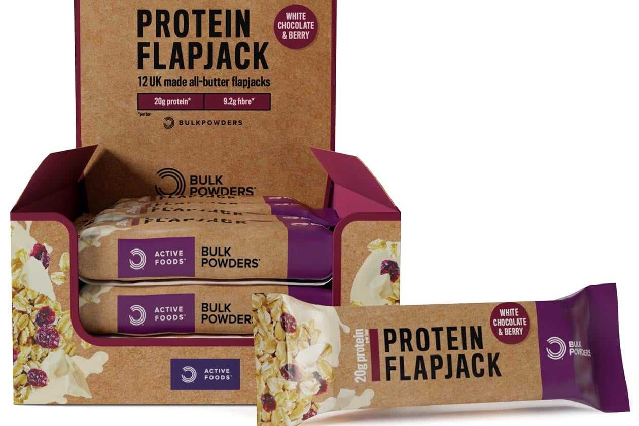 Improved Bulk Powders Protein Flapjack now closer to the real thing