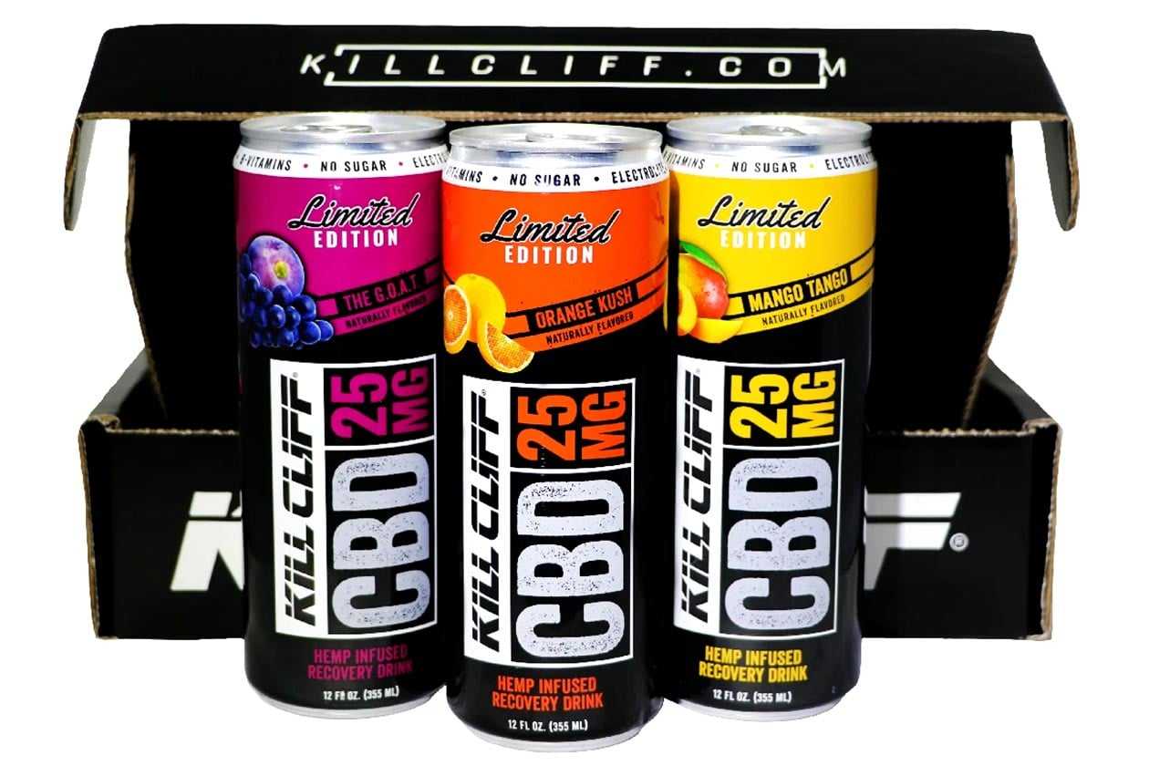 Kill Cliff introduces a variety pack for its CBD infused recovery beverage