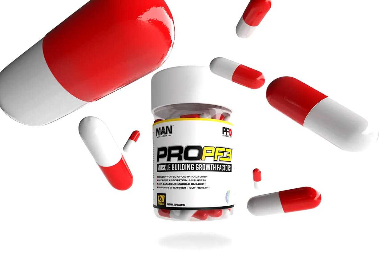 MAN Sports' original Pure PF3 returns as the muscle builderProPF3